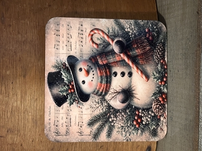 Snowman w/ Candy Cane 4